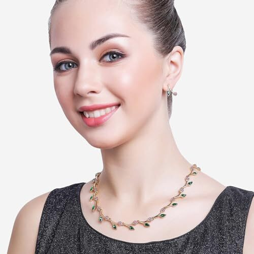 Estele Trendy and Fancy Fashion Jewellery Design Necklaces Set for Women