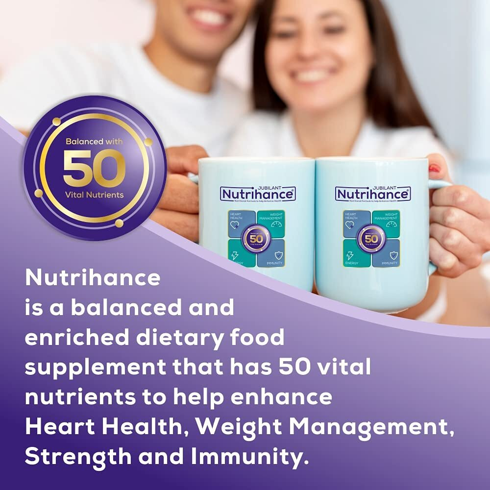 JUBILANT Nutrihance Nutritional Formula Help Enhance Health Vanilla Flavor(400 G Vanillla Flavored) - Powder