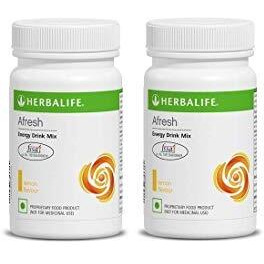 Herbalife Afresh Powder - 50 g (Lemon, Pack of 2)