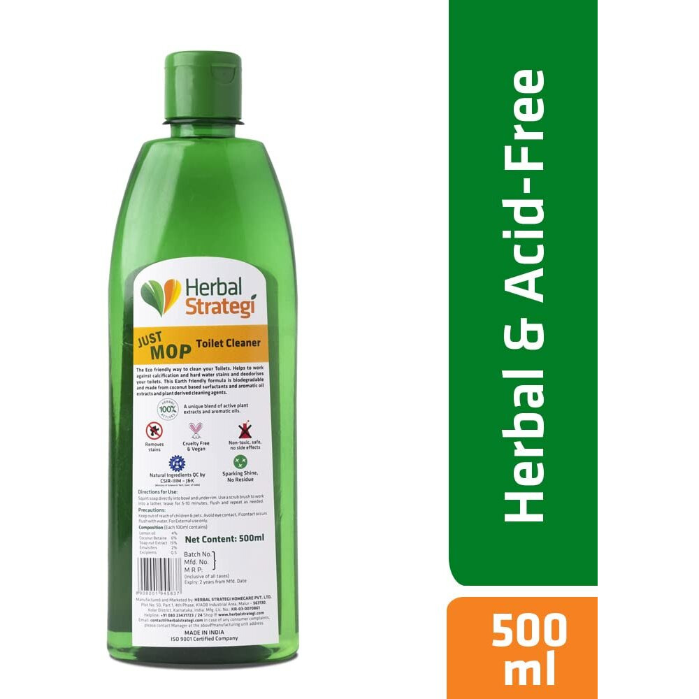 STRATEGI Herbal Toilet Cleaner, 500 ml