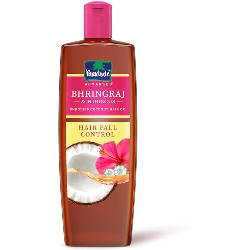 Parachute Advansed Bhringraj & Hibiscus-enriched Coconut Hair Oil| Hibiscus Oil| Superfoods Touch| Hair Fall Control| 300 Ml