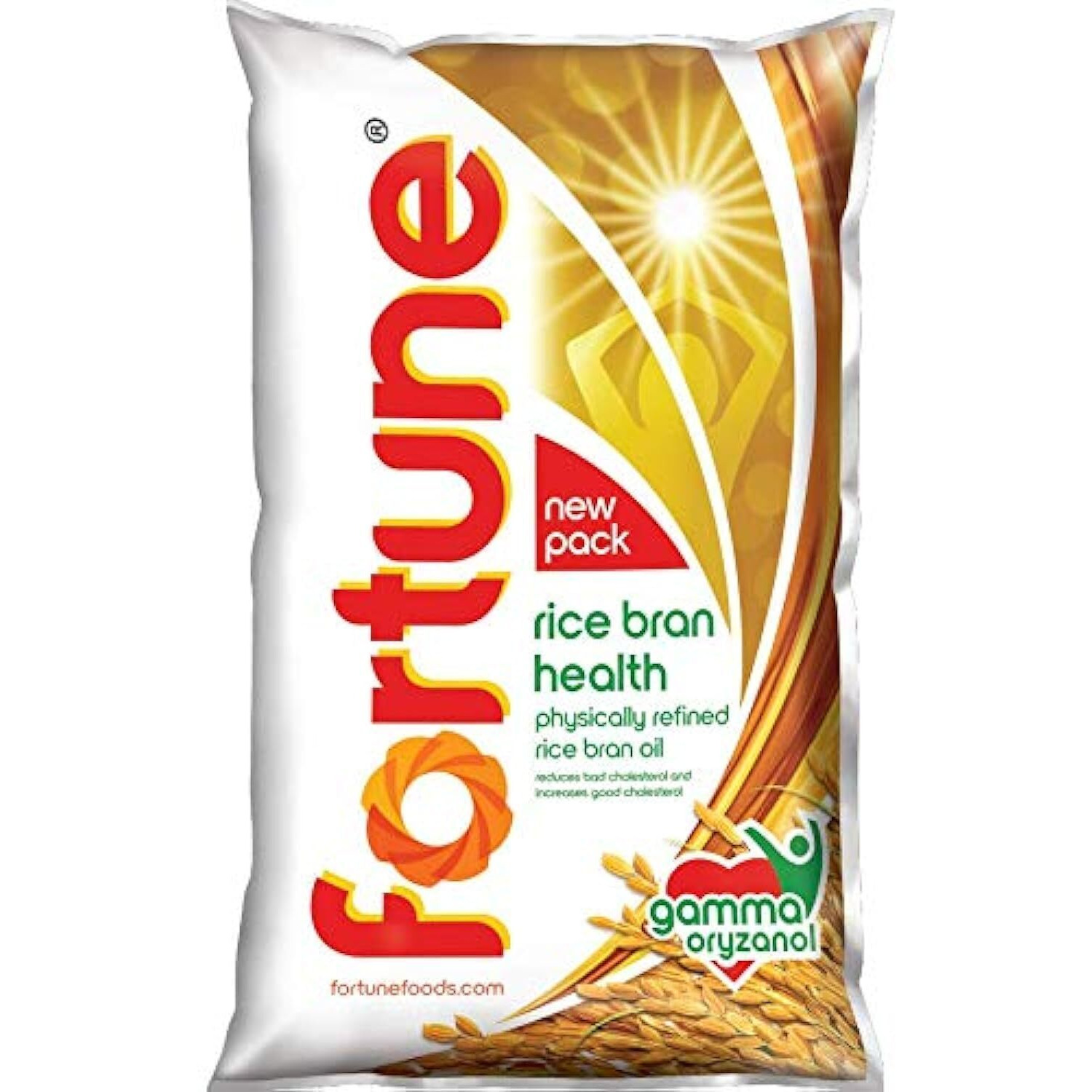 Fortune Rice Bran Health Oil, 1l Pouch