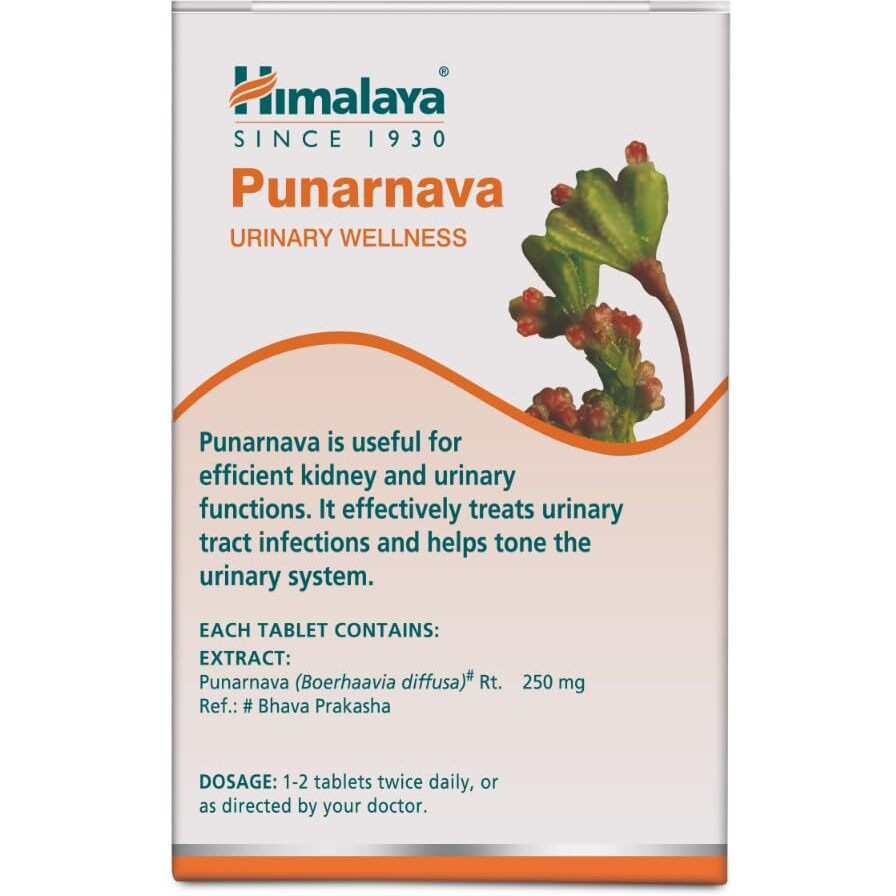 Himalaya Punarnava Tablets - 60 Count