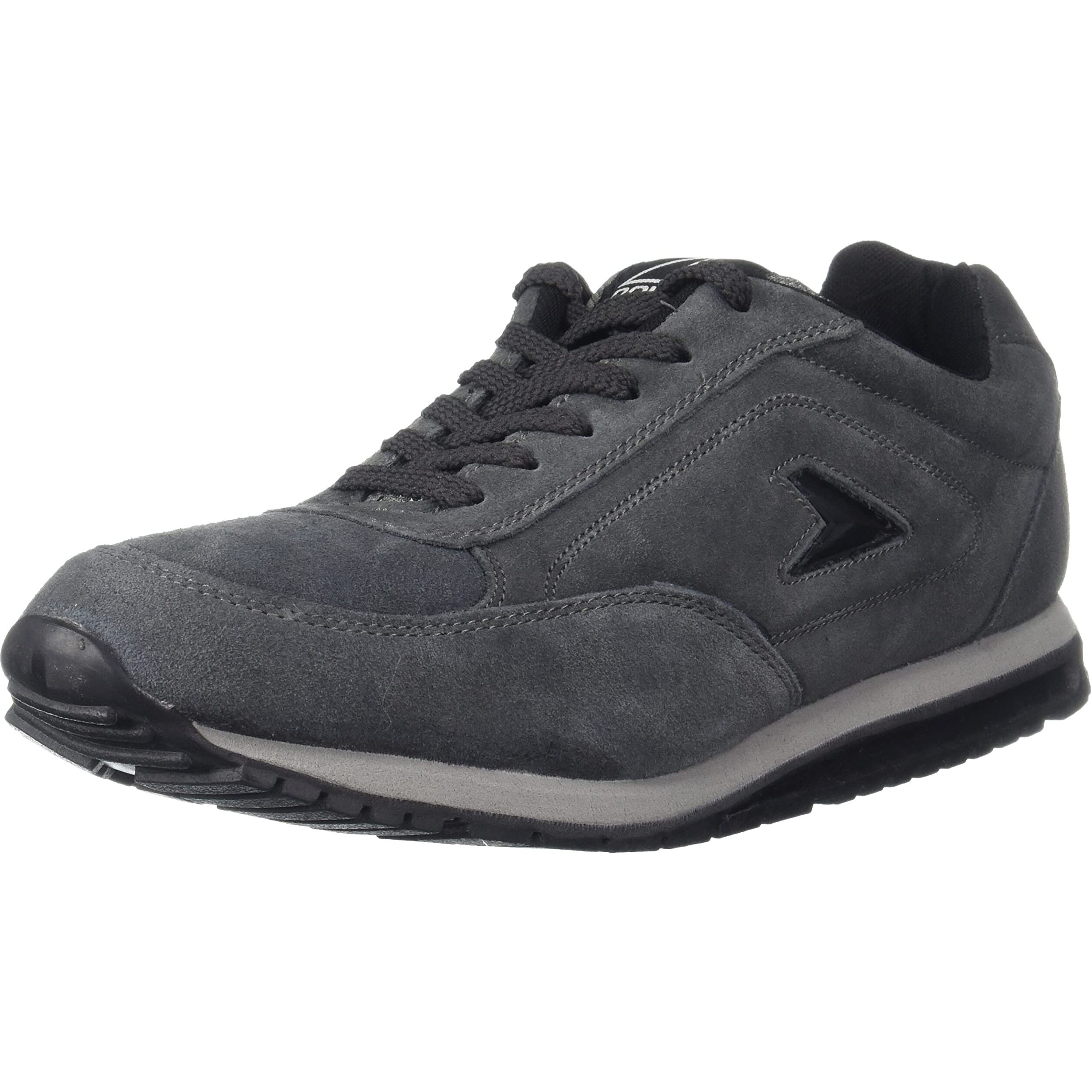 Power Mens EXTREME LEATHER Sneakers(8332894_DARK GREY_7 UK)