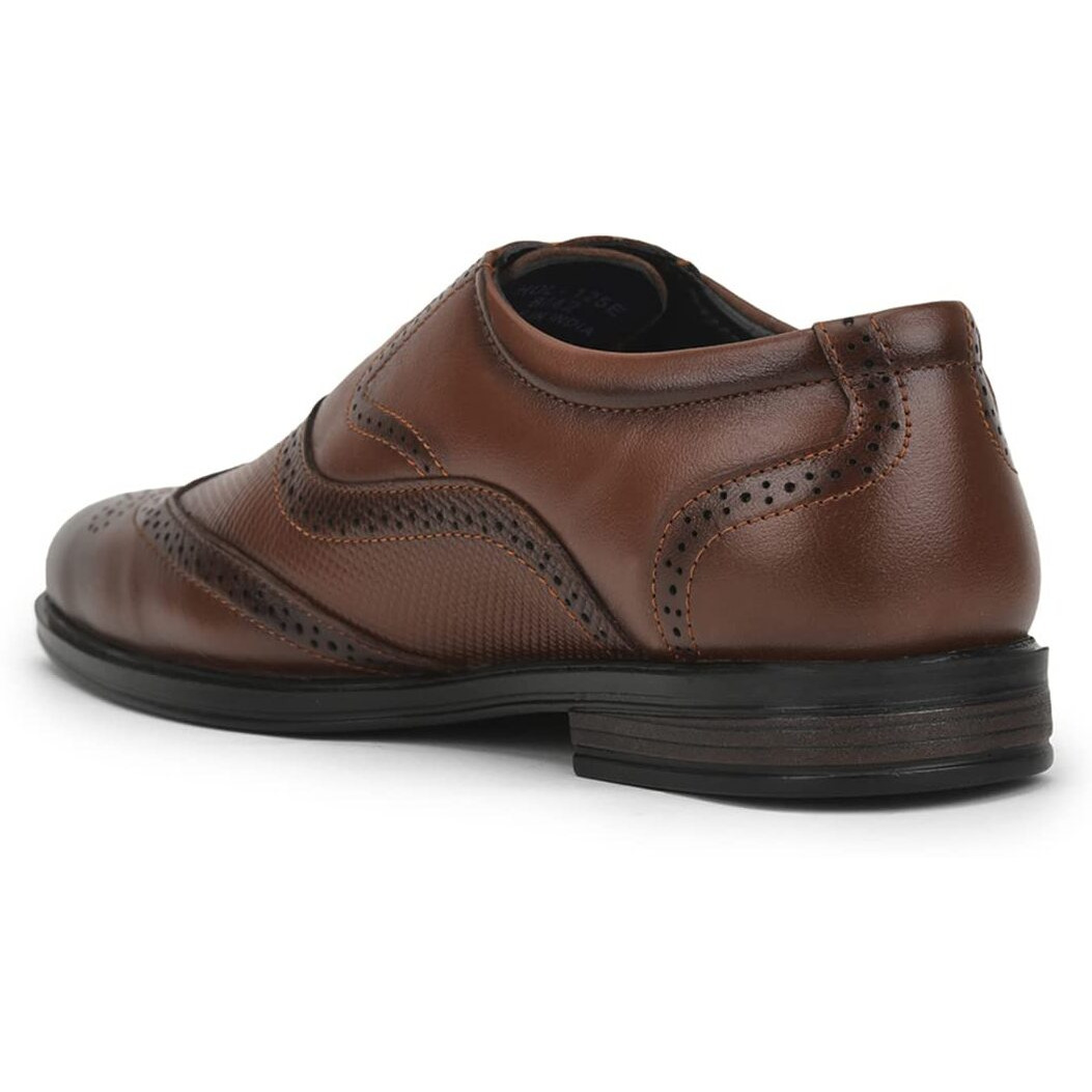 Liberty Mens HOL-125E TAN Uniform Dress Shoe - 43