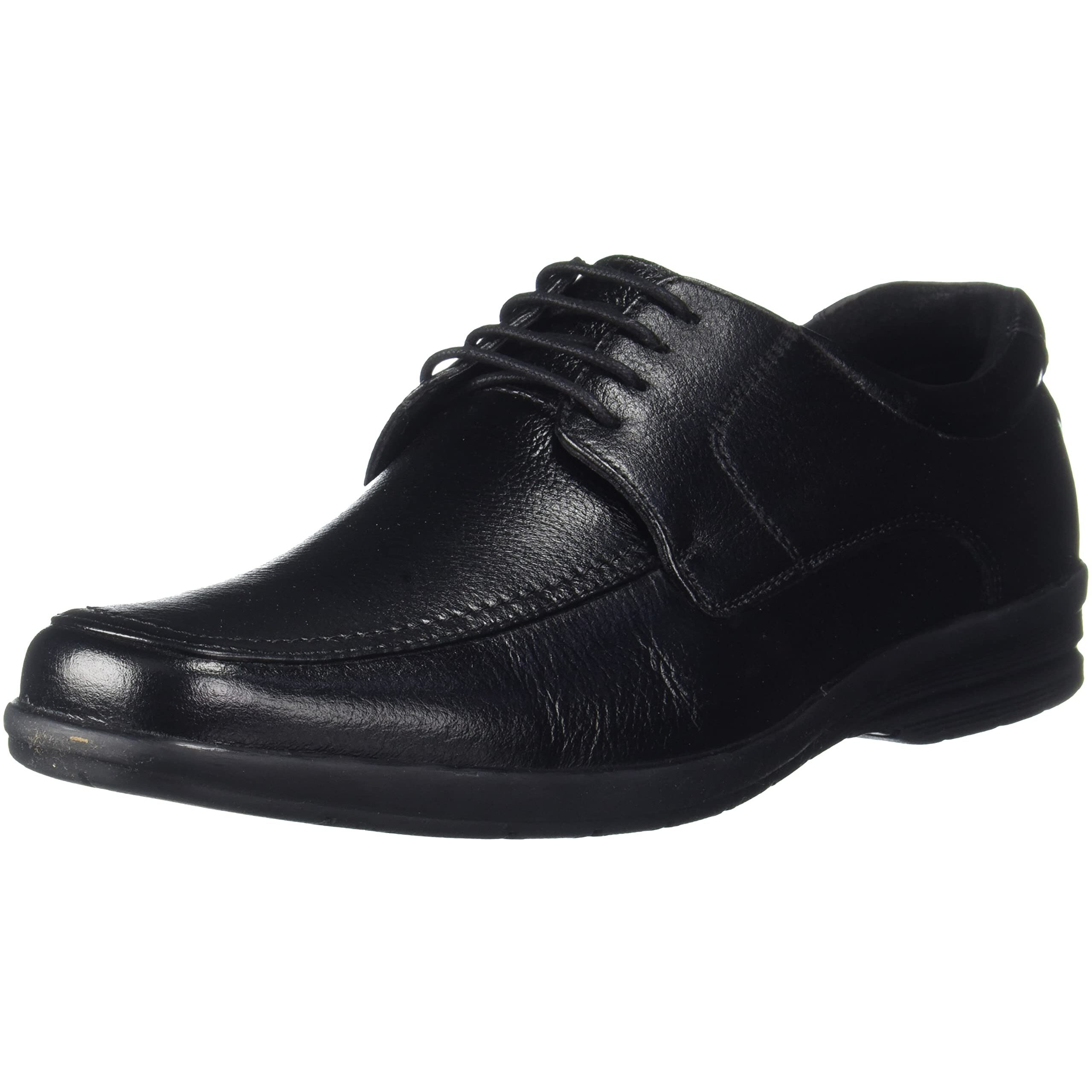 Bata Mens New Dune LACE Black Leather Formal Shoes