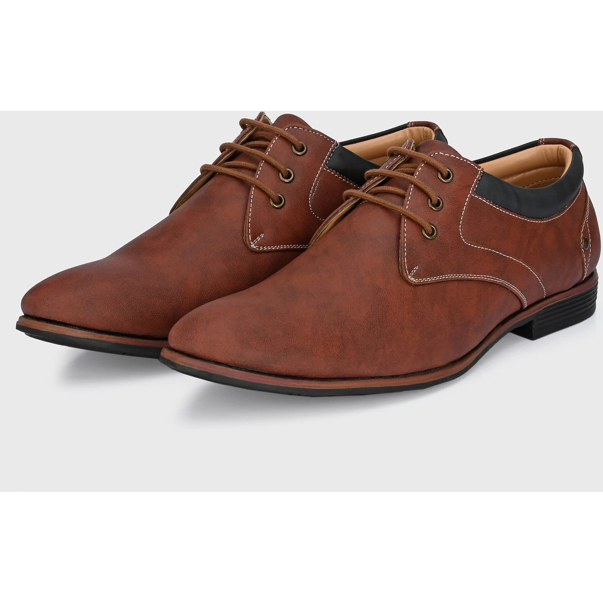 Centrino Mens 7956 BURGUNDY Formal Shoes_8 UK (7956-21)