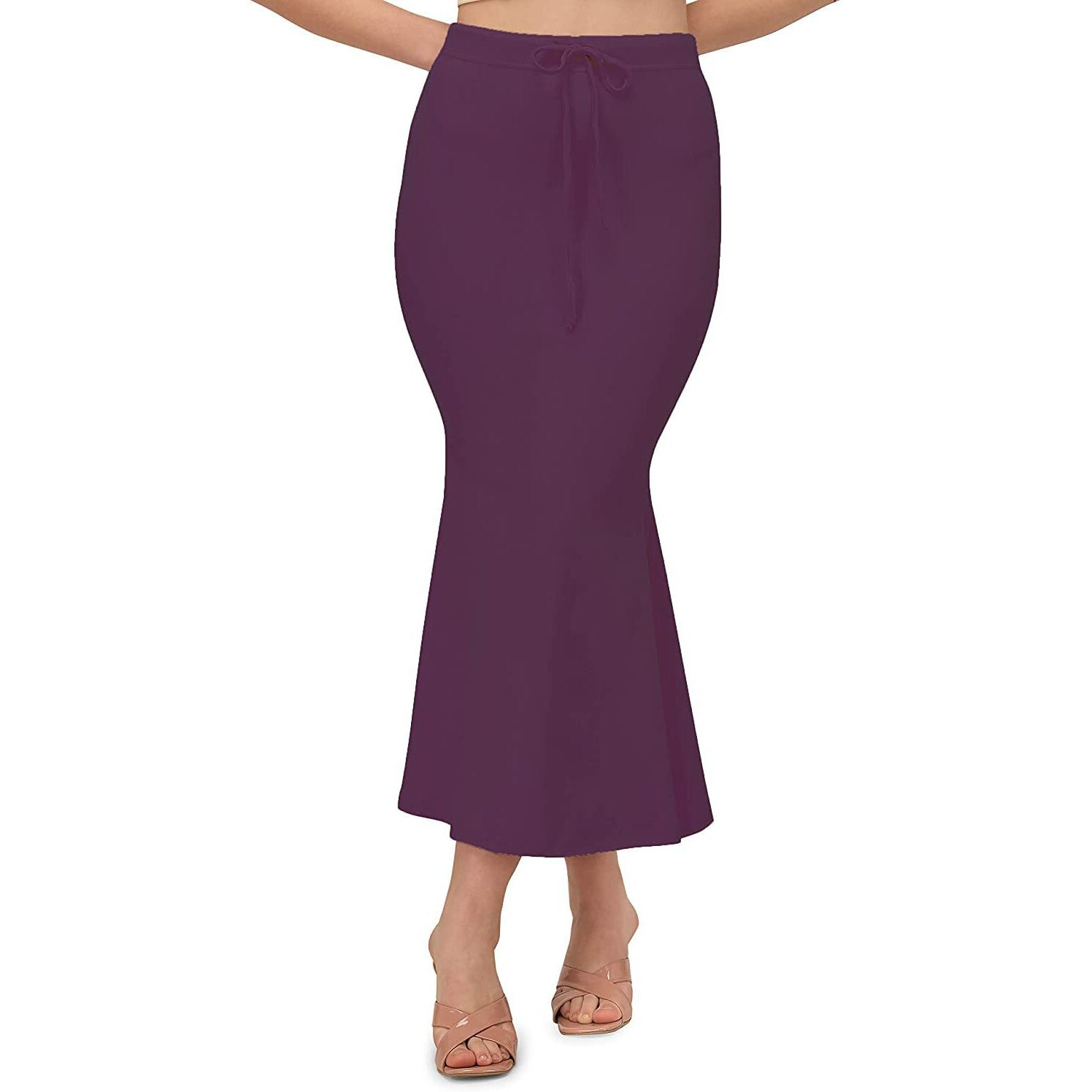 SMOWKLY Valentino Lycra Shape Wear for Women(1079_WN_3XL) Wine