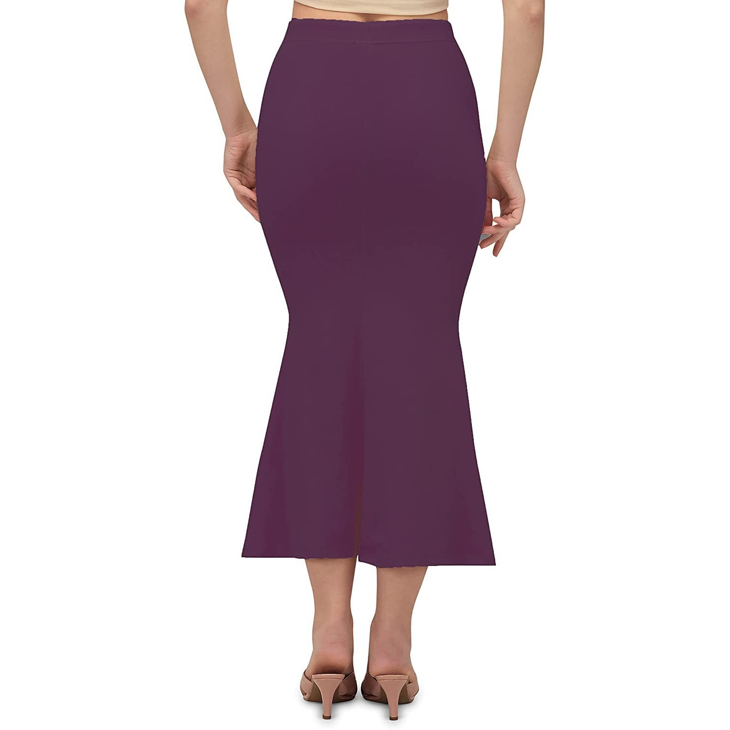 SMOWKLY Valentino Lycra Shape Wear for Women(1079_WN_3XL) Wine