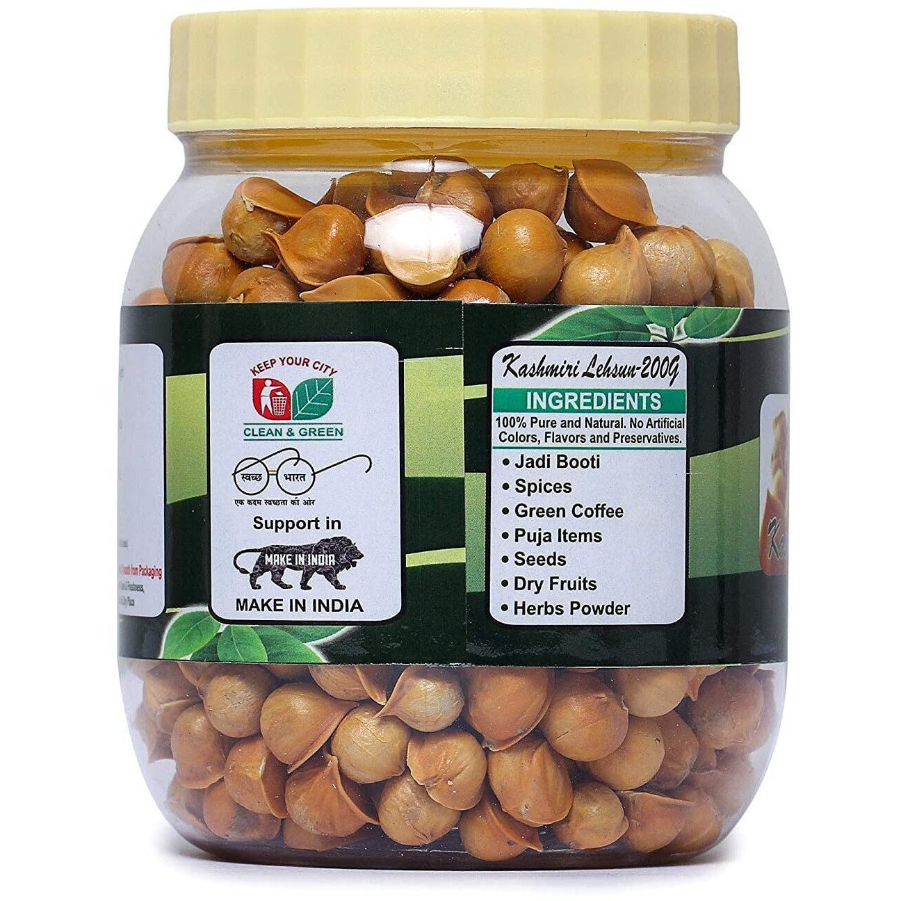 TRH Kashmiri Lehsun | Himalayan Single Clove Garlic - Kashmiri Lehsun - Snow Mountain Garlic - Allium sativum (100gm)