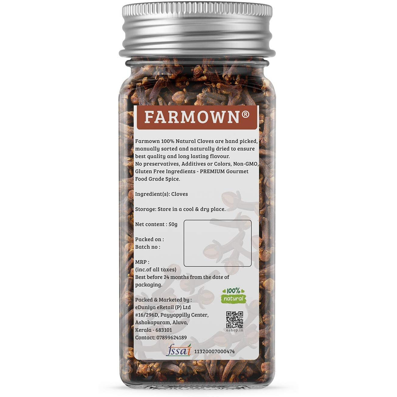 FarmOwn Whole Clove ( Laung ) 50 Grams