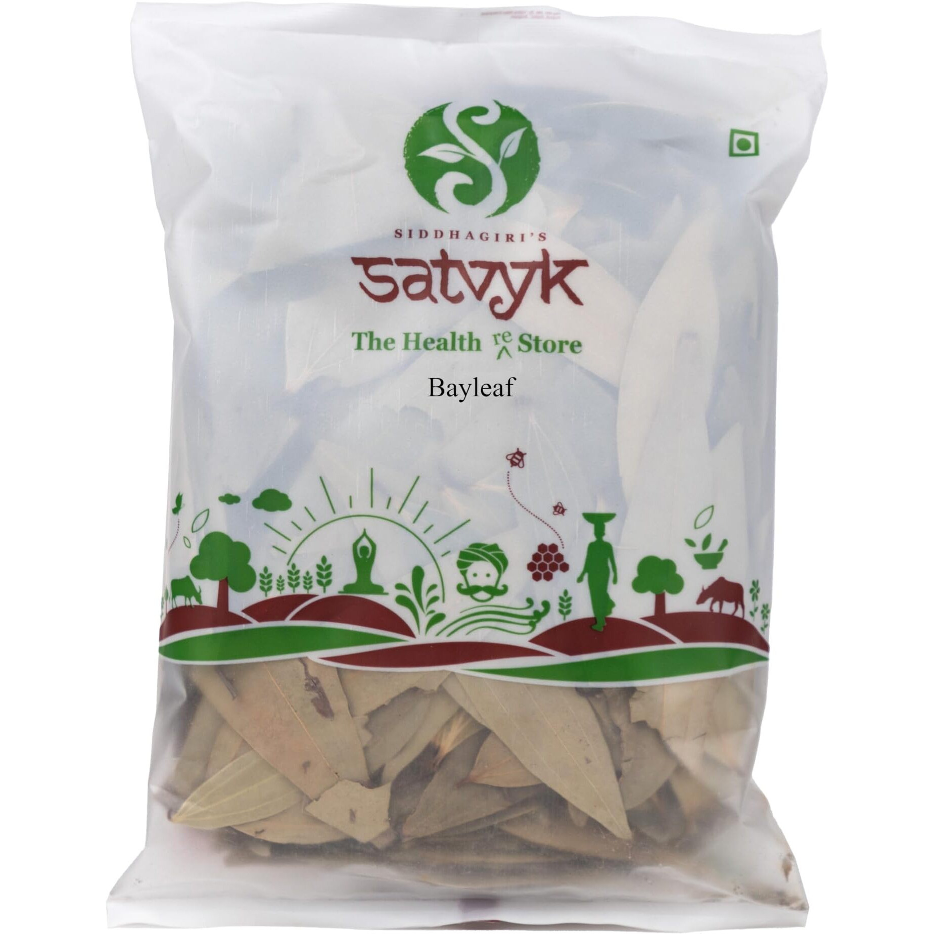 S Siddhagiris SATVYK THE HEALTH re STORE Organic Bay Leaf (100gm) - Tejpatta | Whole Bay Leaves | No Additives Tej Patta | Bay Leaf Dried | Tej Patta Dried