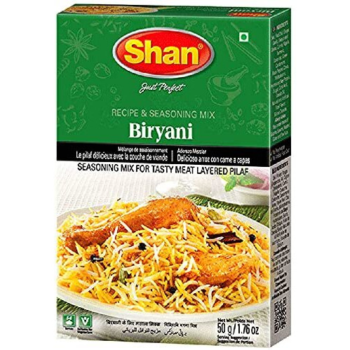 Shan Biryani Masala, 1.76 oz  50 g, 10 Pack