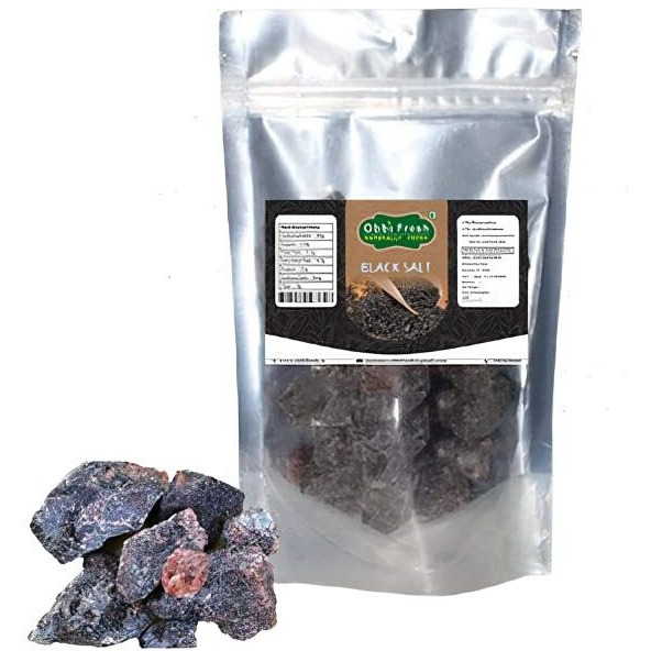 obbi fresh Himalayan Black Salt (1 kg)