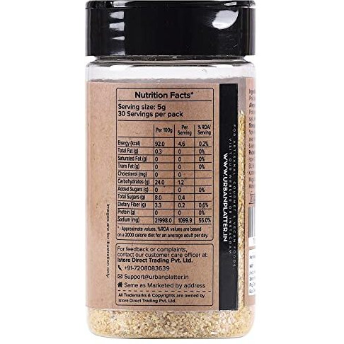 Urban Platter Garlic Salt, 150g