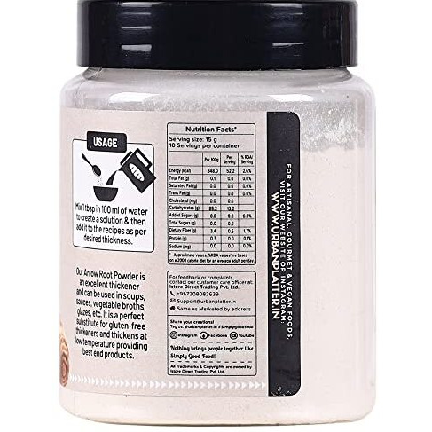 Urban Platter Arrowroot Powder, 150g