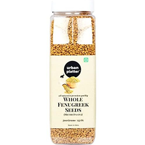 Urban Platter Dried Fenugreek Seeds, 700g (Methi Dana | Used for Microgreen sprouting)