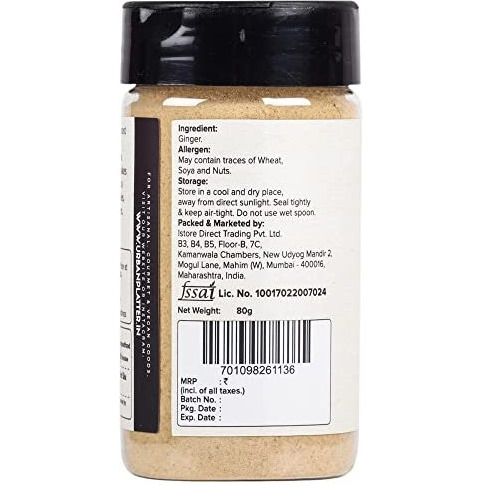 Urban Platter Dried Ginger Powder (Sunth), 80 g