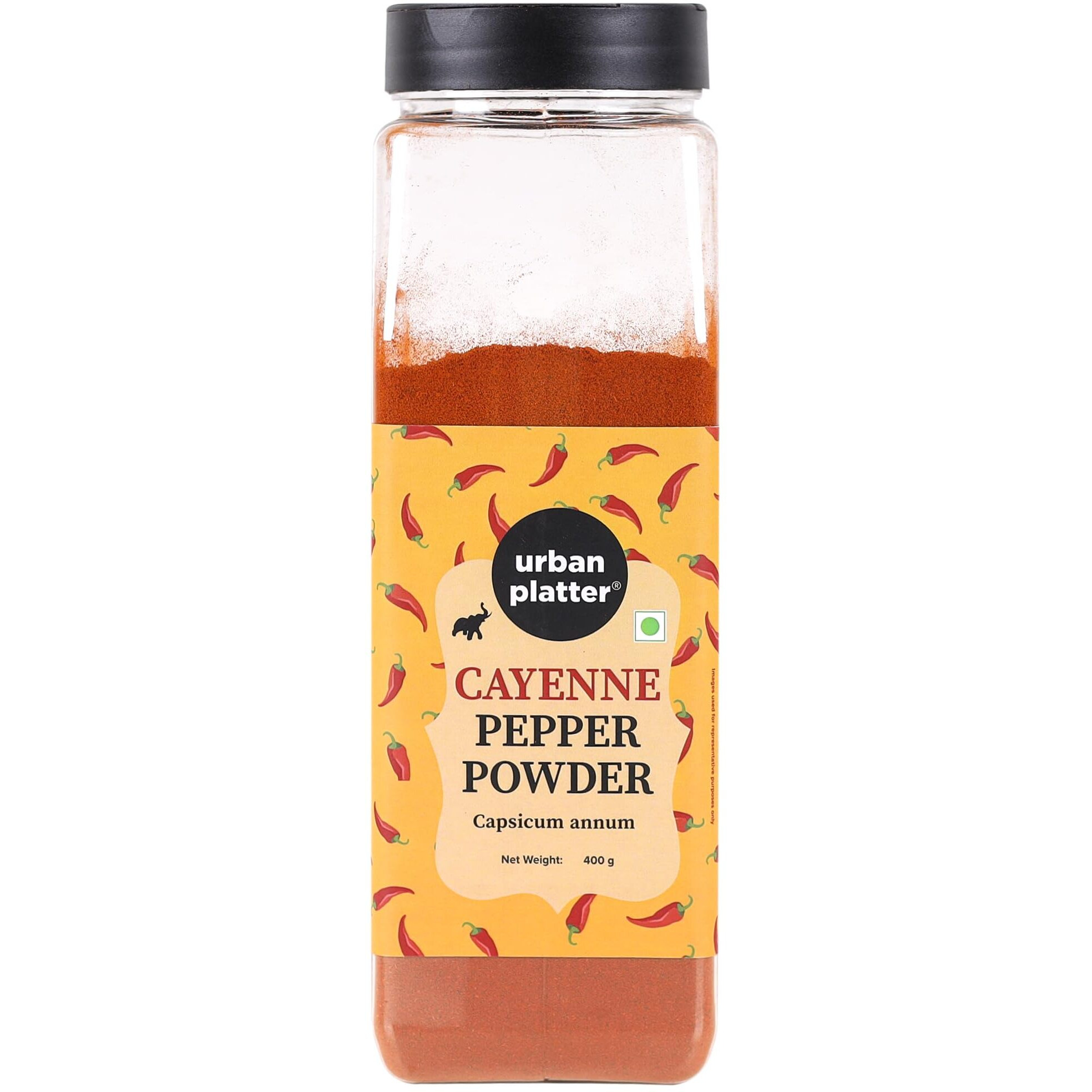 urban platter Cayenne Red Pepper Powder, [Spicy & Smoky Pepper Powder] (400G)