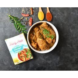 Hearty Meals Chettinad Chicken Gravy Cooking Mix, Pack of 3 (90g each) | Instant Gravy Masala Mix Tamil Nadu Style | Ready in 20 - 25 min | Serves 15-18 | No Preservatives | Ready To Cook Indian Premix Masala Spice