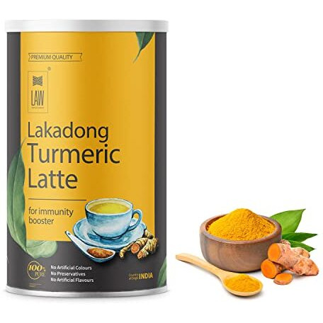 looms & weaves - Lakadong Turmeric Latte Powder - 200gm