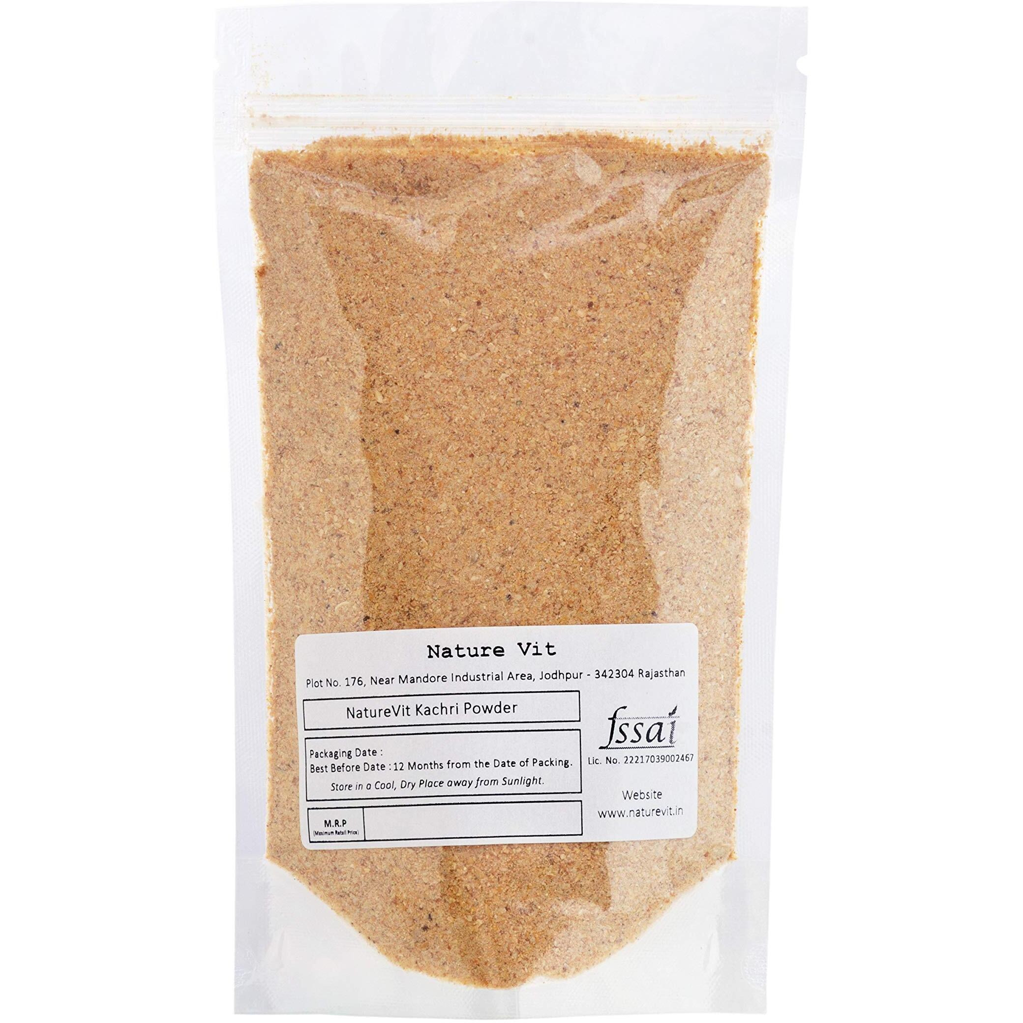 NatureVit Dried Kachari Powder for Cooking, 400g | Enhancing Pickles and Meat - as Meat Rub, Tenderizer, BBQ Rub