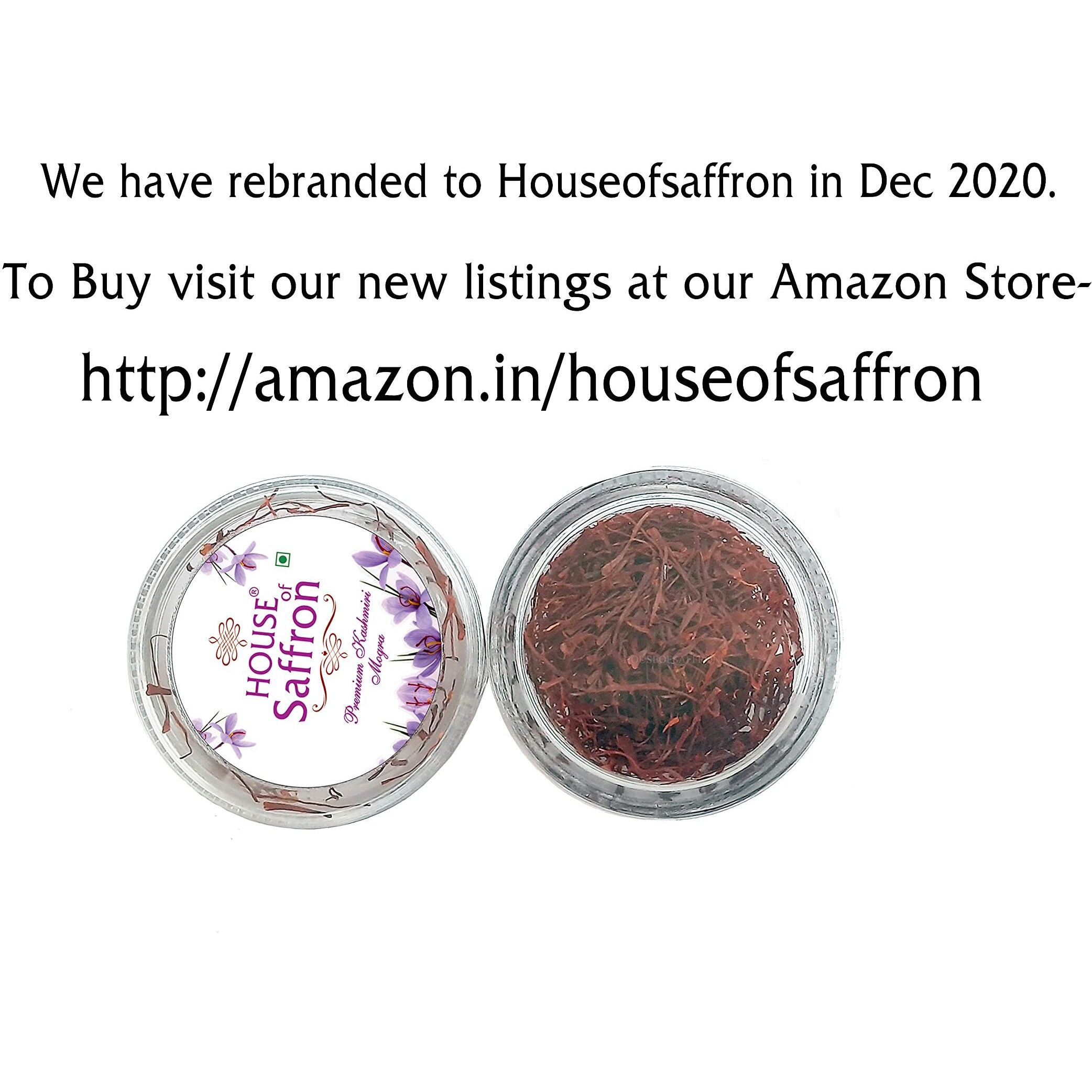 House of Saffron 3grams Kashmir Saffron for Milk, Cooking, Pregnant Women, Fair Skin, Tilak | Certified ISO Original Kesar Saffron, Kungumapoo, Kumkumapuvvu, Kesar - 3g