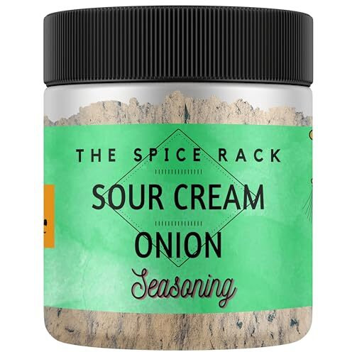 The Humble Craft Sour Cream Onion Seasoning Powder - Popcorn, Salads, Pasta, Fries, Finger Chips, Dips, Masala & More - 100Gms