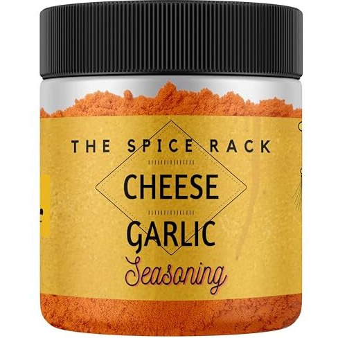 The Humble Craft Cheese Garlic Seasoning Powder- Popcorn, Pasta, Bread, Roasted Vegetables - Cheesy with a Strong Garlic Taste - 100gms