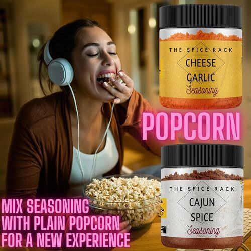 The Humble Craft Cheese Garlic Seasoning Powder- Popcorn, Pasta, Bread, Roasted Vegetables - Cheesy with a Strong Garlic Taste - 100gms