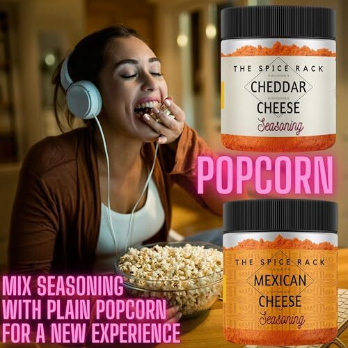 The Humble Craft Cheddar Cheese Seasoning Powder - Popcorn, Salad, Pizza, Pasta, Spread, Dip & Marinade. Cheese Powder Seasoning - 100Gms