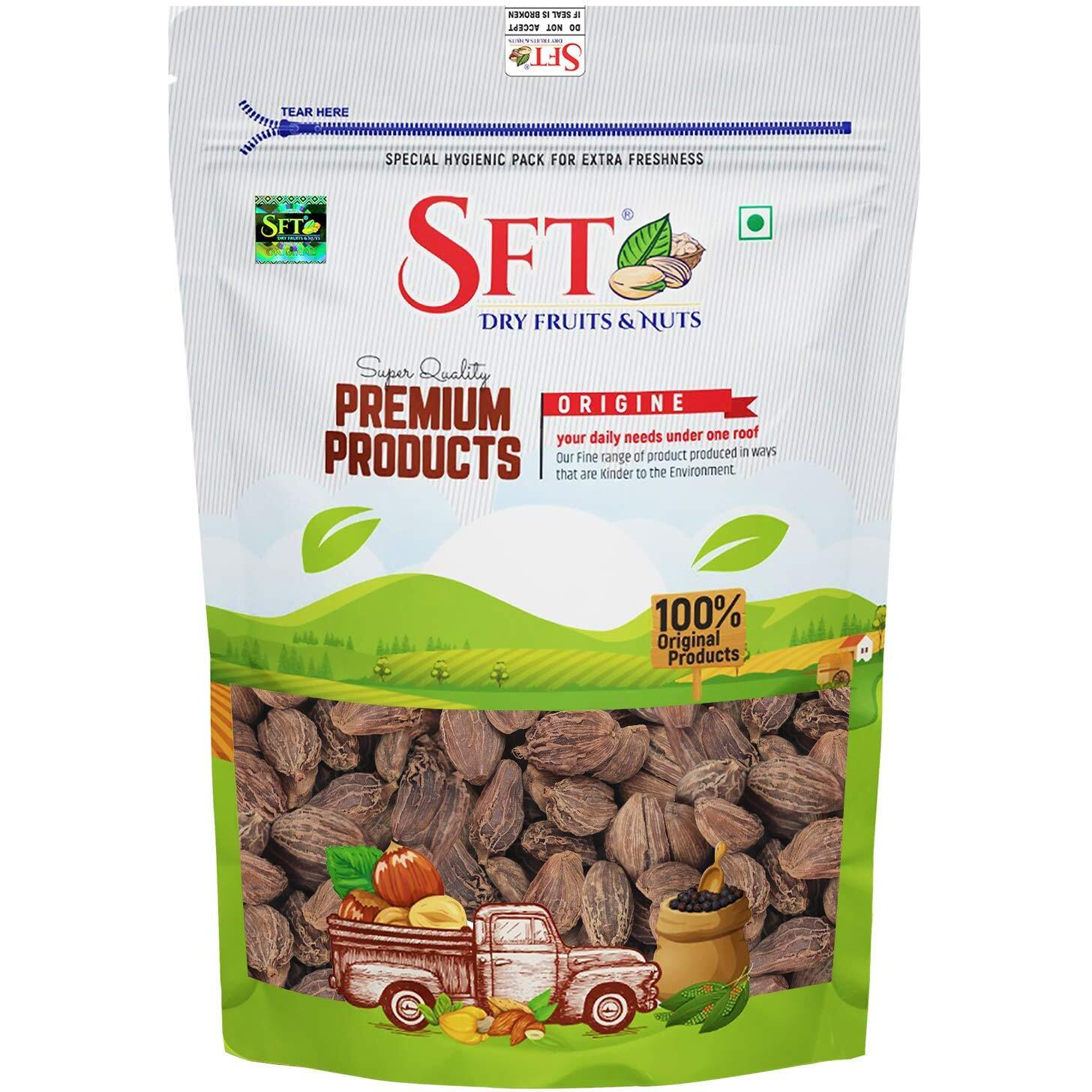 SFT Cardamom Black (Elaichi) 100 Gm