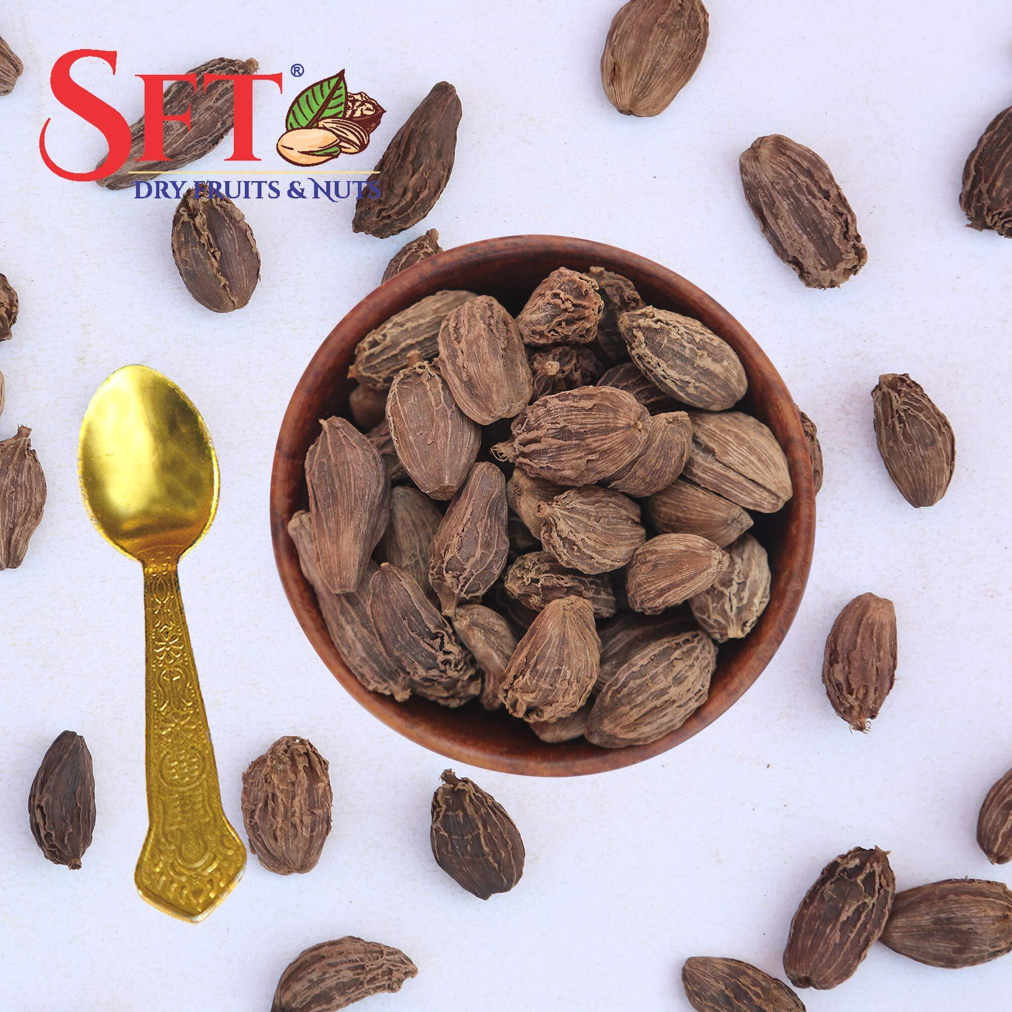 SFT Cardamom Black (Elaichi) 100 Gm