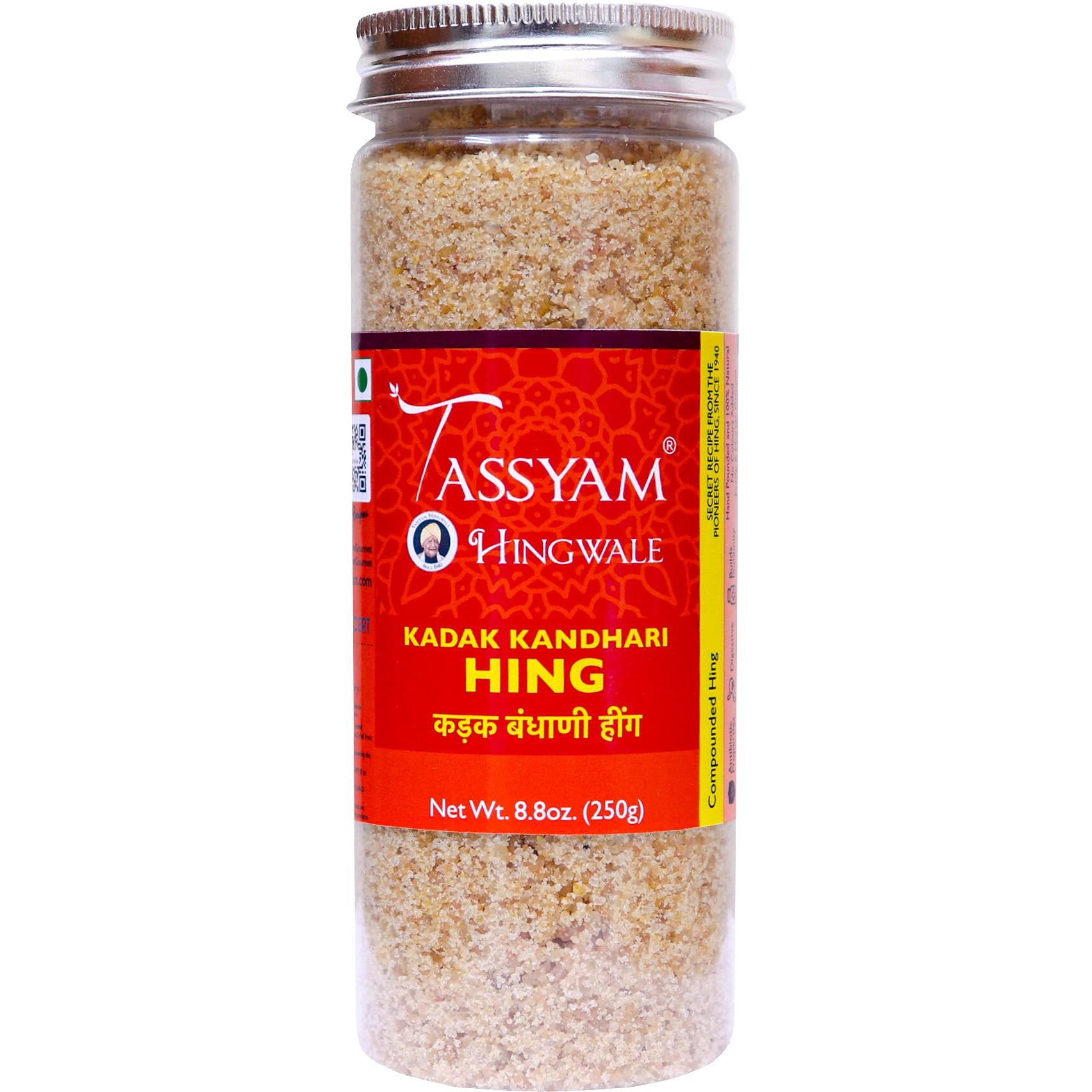 Tassyam Hingwale Kadak Kandhari Hing 2.5Kg (10x 250g) | Hand Pounded & Natural