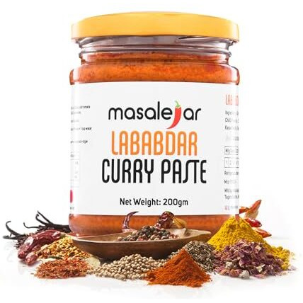 Masalejar Lababdar Curry Paste | Ready to Cook Spice Mix | Just Mix & Cook | Paneer Masala | Chicken Masala | Pack of 1X200 GM