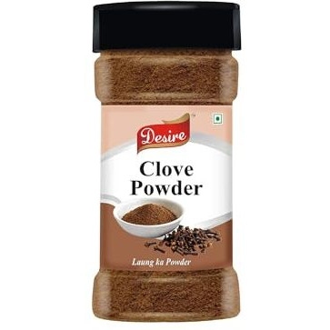 Desire Clove Powder 100g | Fresh & Aromatic | Pure Ground Cloves for Cooking, Baking & Spices | Natural Clove Powder for Culinary Use | Health Benefits | Ideal for Indian Cuisine