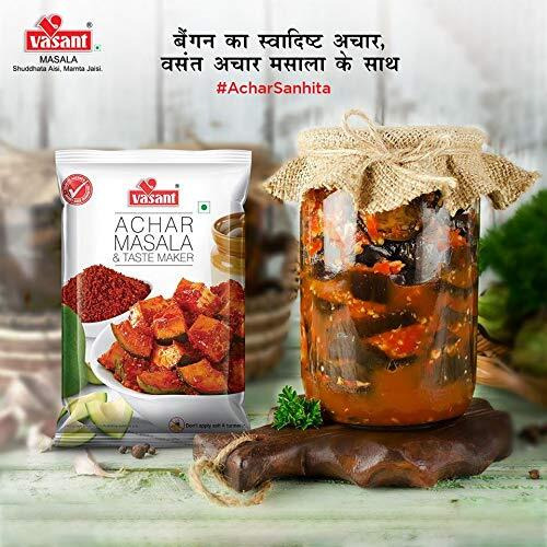 VASANT Achar Masala | Indian Spices Masala | Achar-Pickle | Mango | Fenugreek, Mustard, Asafoetida | Vegetarian | No Artificial Colours | 500 Gm - Seeds