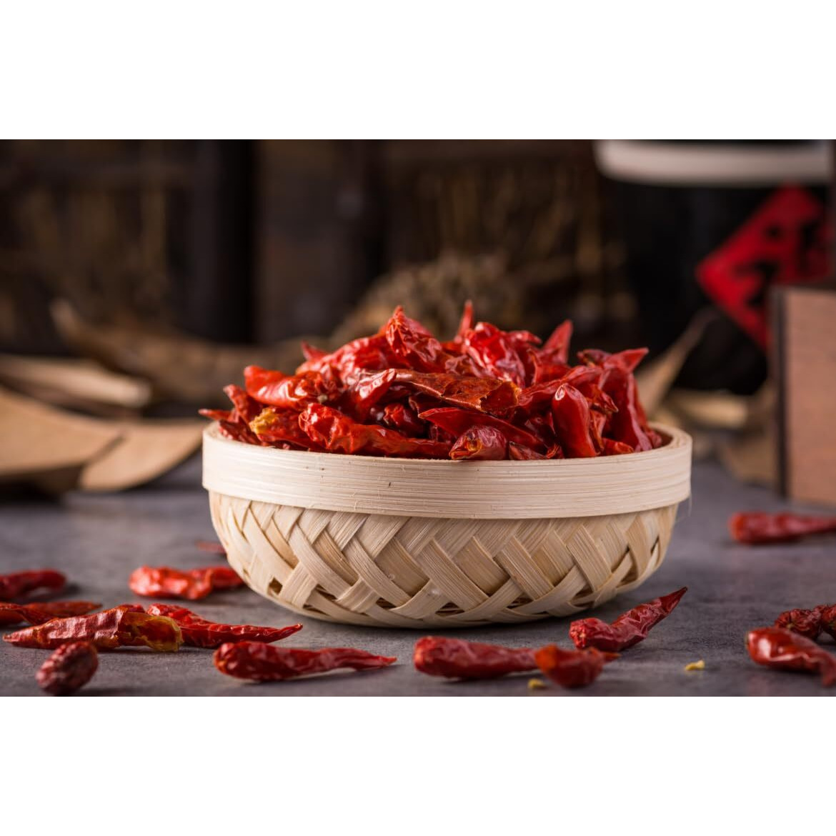 SHAAN-E JAIPUR Natural Lavangi Dandicut Red Chilli | Whole Lavangi Chilly Without Stick | Dried Red Chilly Stemless | Sabut Lal Mirch (500 Gram)