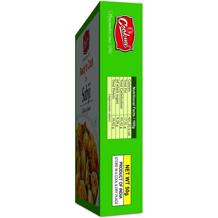 Cookme Sabji Masala Powder 350g (7 Pkt of 50g each)