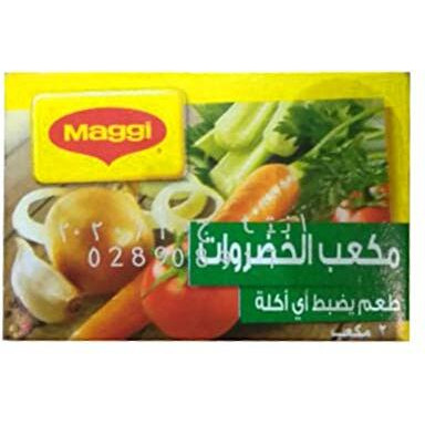 Maggi Vegetable Stock Cubes, 0.63  18 g, 4 Pack