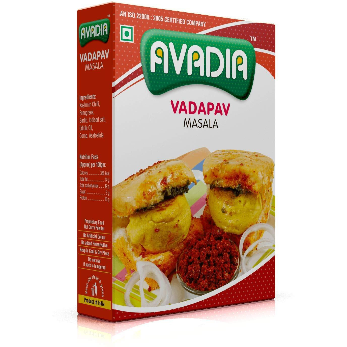 AVADIA Vadapav Masala (100 gm *pack of 2)