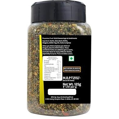 Easy Life Oregano Seasoning 125g