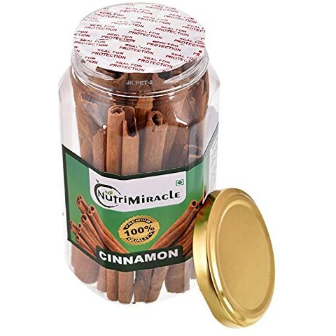 NUTRI MIRACLE Cinnamon Sticks/Srilankan Dalchini/Aromatic Spice,500gm, Pack Of Five,100gm Each