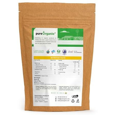 Pure Organio Organic Jeera whole Cumin Seeds Fresh Indian Spices Sabut jira seed zeera NPOP Organic Certified (1 KG)