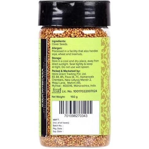 Urban Platter Microgreens Clover Sprouting Seeds Shaker Jar, 150g