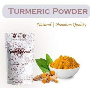 GoodSpread Organic Haldi (Turmeric) Powder 400gm - 100% Pure and Natural for Cooking, Seasoning, and Health Benefits