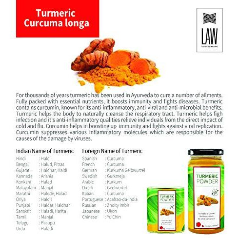 looms & weaves - Organically Grown Indigenous Turmeric Powder From Kerala - 100 gm