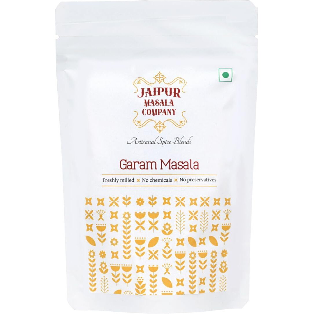 Jaipur Masala Company - Garam Masala 200 gm | 100% Natural, 12 Premium Spices, For Authentic Indian Curry & Gravy (100gx2)