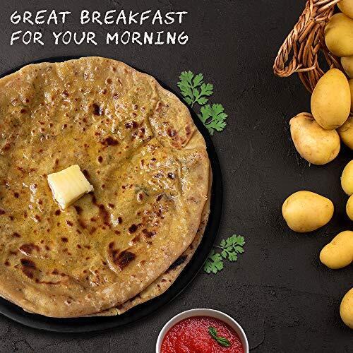 Tanawades Smart Food Paratha Combo,(Buy 3 Get 1 Free) Instant Aloo Paratha, Methi Paratha, Lal Math Paratha, Palak Paratha Mix, Ready to Cook, Home food & Flavours, Pack of 4 (one of each)