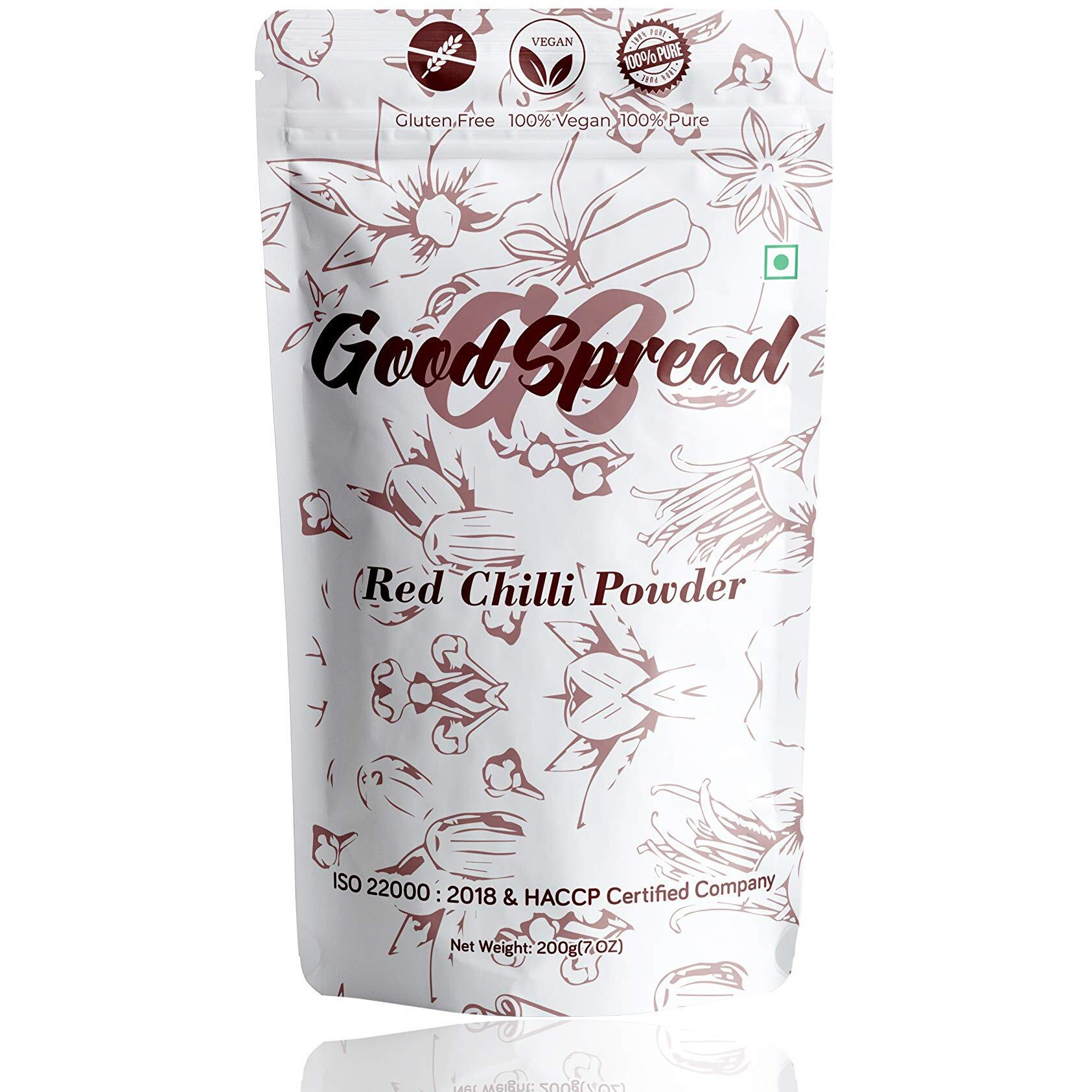 GoodSpread Finest Organically Grown Red Chilli Powder 400gm - A Fiery Culinary Delight Perfect for Adding Heat & Flavor to Your Cooking